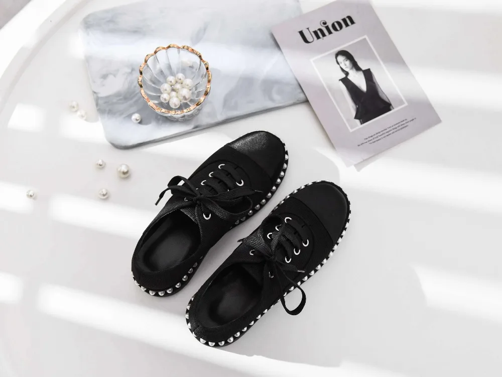 Prova Perfetto; Роскошная Брендовая обувь на плоской подошве; женские лоферы; винтажные лоферы в британском стиле с украшением из бусин и жемчуга; женская обувь; zapatos