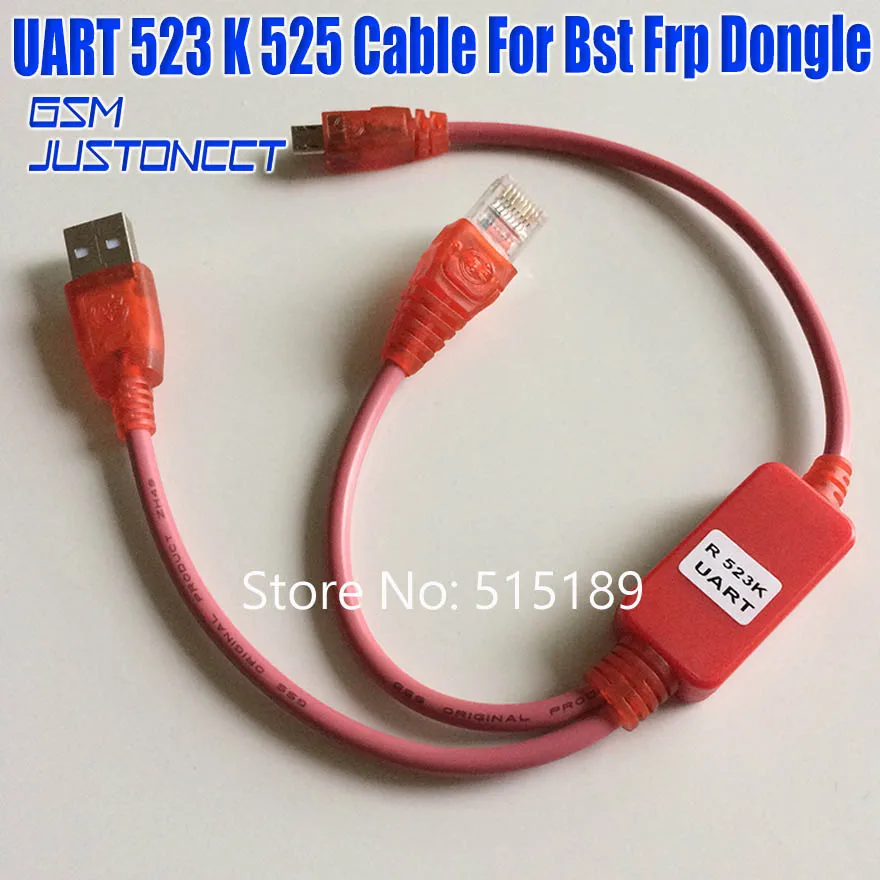 UART 523K 525K CABLE FOR BST FRP- GSMJUSTONCCT -B5