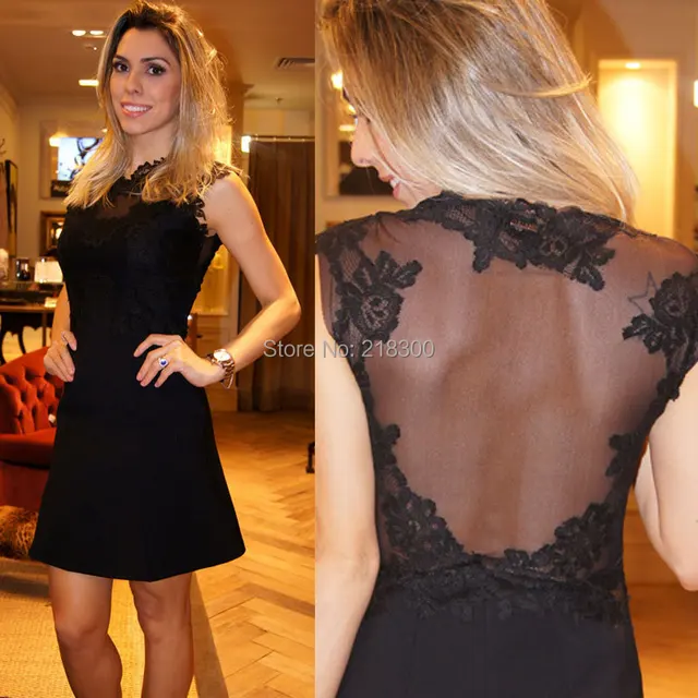 Lace Back Short Prom Dresses