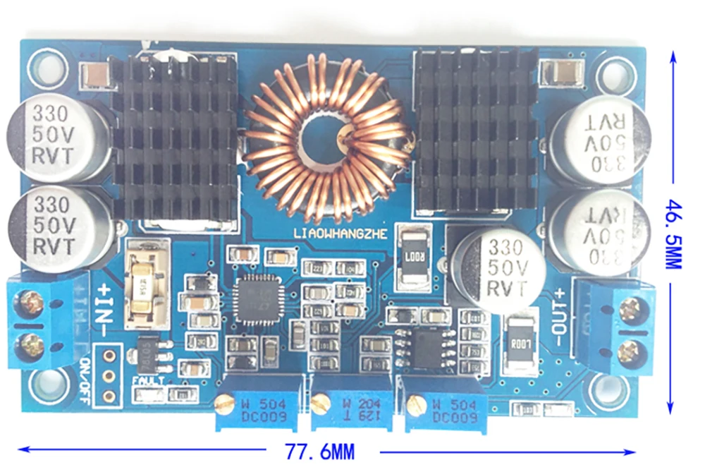 DC в DC LTC3780 Регулируемый источник питания с постоянным выходом Carpc