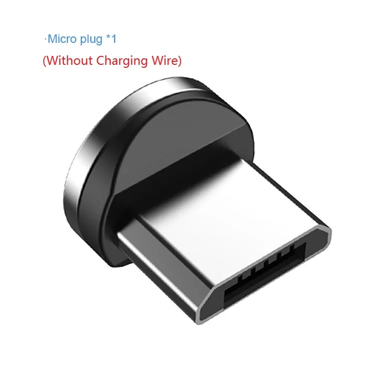 Магнитный кабель Micro usb type C кабель для быстрой зарядки Магнитный телефон Microusb usb c адаптер для iphone X samsung huawei type-c шнур - Цвет: Only Micro Plug