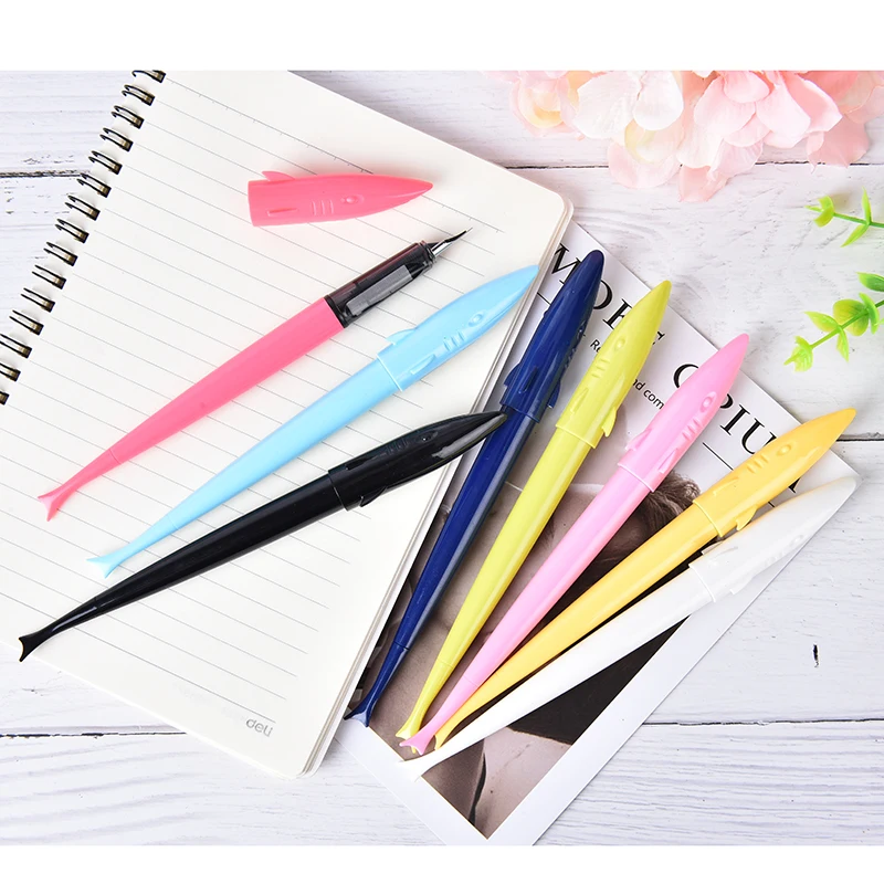 1pc metal fountain pen smoke fountain pen mini fountain pen 0.38mm Random HI
