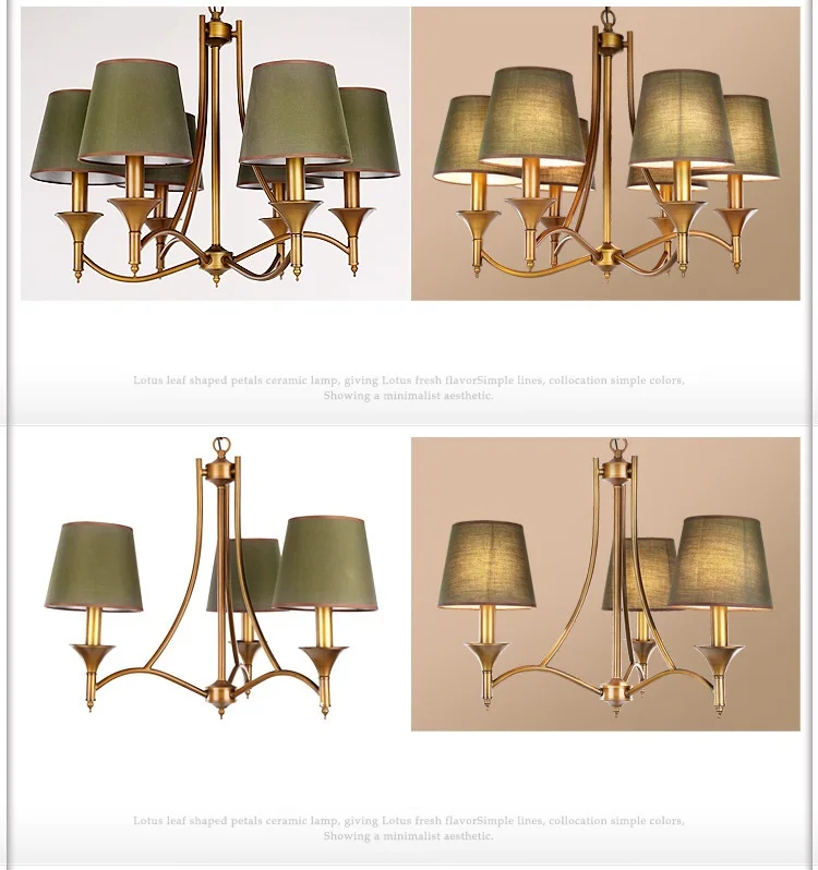 Contemporary Chandelier, Modern American Style Dining Room Chandeliers Lighting Fixture Pendant Light for Bedroom Living Lamp (11)