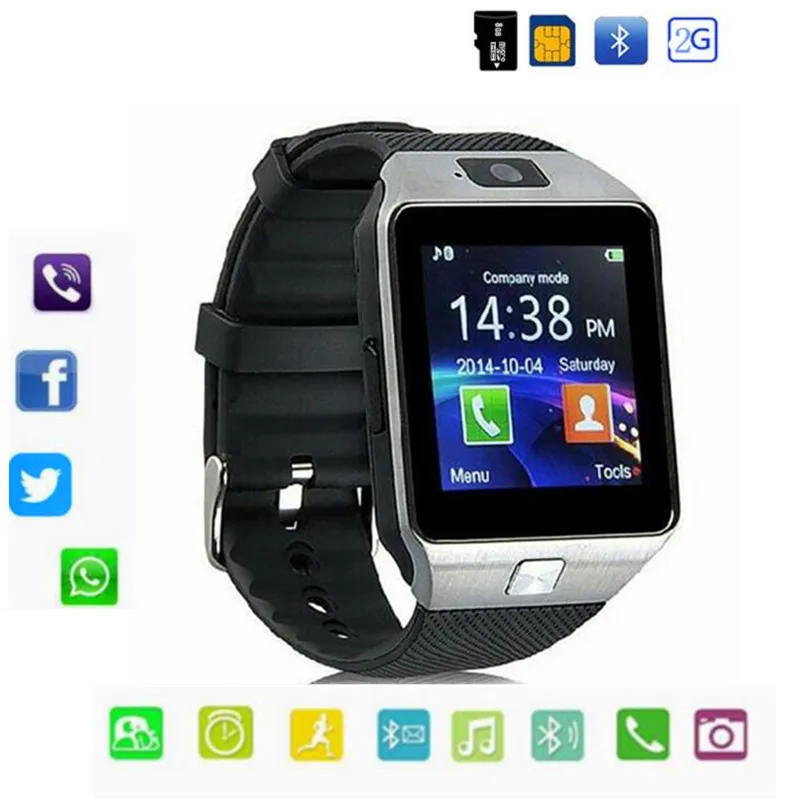 Bluetooth Smart Watch DZ09 Relojes Smartwatch Relogios TF SIM Camera for IOS iPhone Samsung Huawei Xiaomi Android Phone PK Y1 |