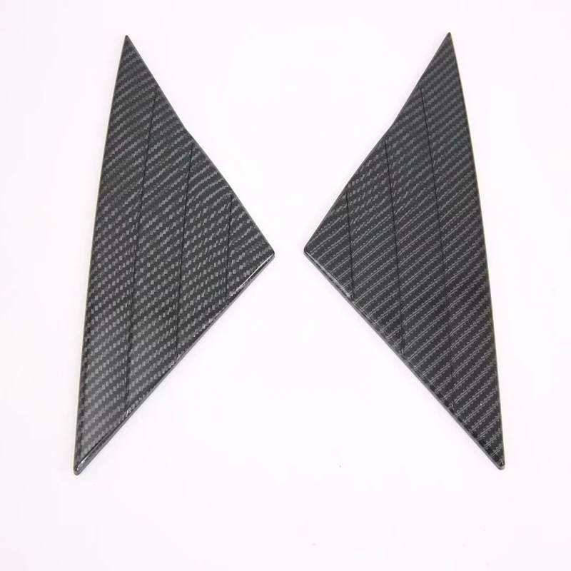 

Car Styling ABS Front Outer A Pillar Triangle Cover Trim 2pcs For Tesla Model 3 2018 2019 Auto Accessory