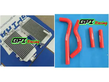 

Aluminum Radiator + hose for Honda CRF 150R CRF150R CRF150 2007-2017 2008 2009 2010 2012 2013 2014 2015 16 RH&LH GPI high-per