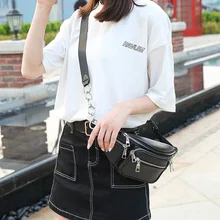 Женская поясная сумка, поясная сумка на талию, искусственная кожа, нагрудная сумка, винтажная сумка на плечо, маленький кошелек для денег, LXX9