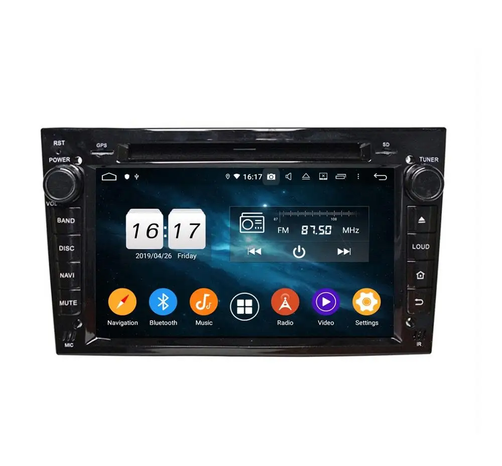 Carplay Dsp Px6 7" Android 10 Car Dvd Player For Opel Vectra Antara
