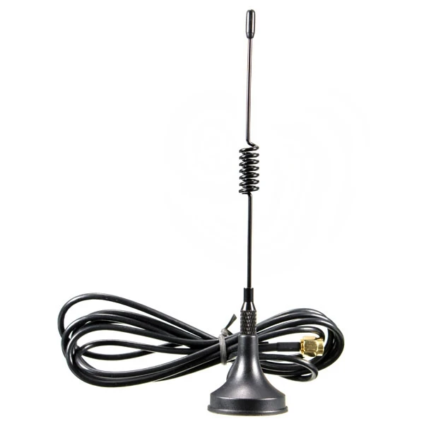 МГц 1 шт. 3dbi 433 МГц телевизионные антенны мГц 433 antena GSM SMA разъем с магнитной база для Ham радио усилитель Сигнала Беспроводной ретранслятор