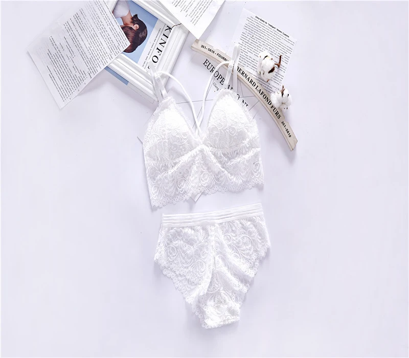 2018 новое белье Для женщин Seamless Bralette Pushup бюстгальтер комплект нижнего белья 1/2