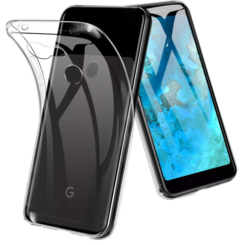 Для Google Pixel 3 3A XL Lite чехол для телефона ультра-тонкий прозрачный ТПУ Силиконовый