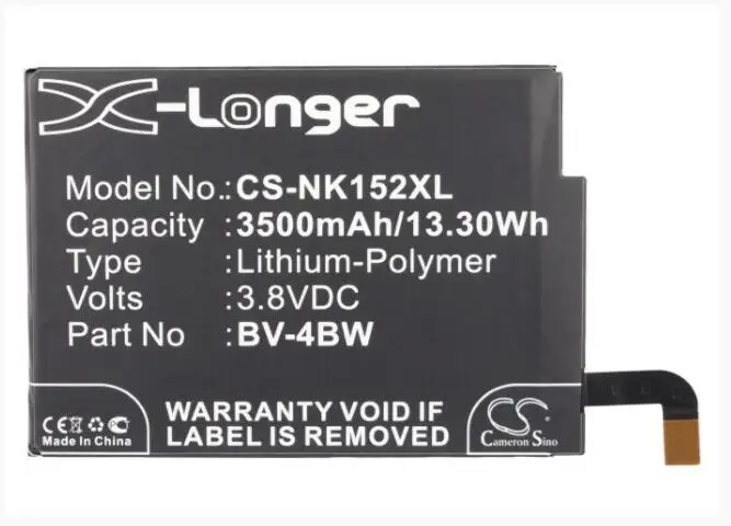 Cameron sino 3500mah аккумулятор для NOKIA Бэтмен Beastie Lumia 1320 3g 1320,1 1520 1520 3g 1520,3 RM-937 RM-938 RM-939 RM-940