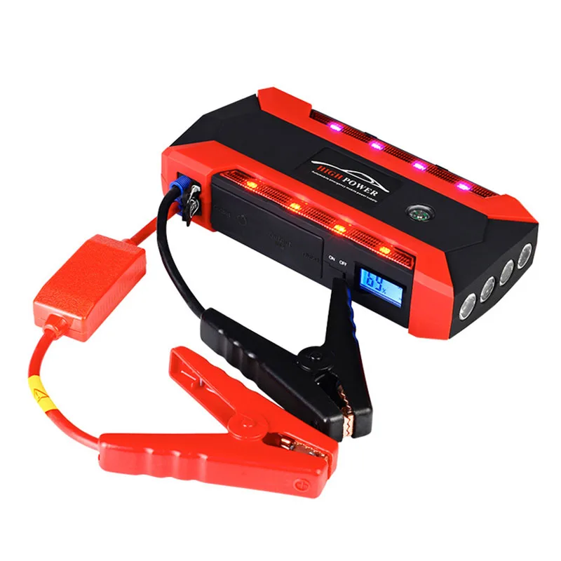 Автомобильное портативное пусковое устройство джамп стартер jump starter 400a