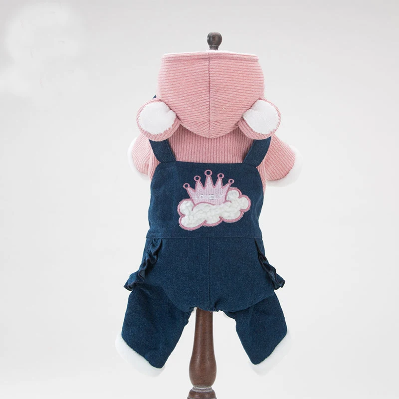 Cute Ears Pitbull Funny Dog Clothing Small Puppy Apparel For Yorkie Accessories Cute Winter Warm Thick Pet Hoodie Coat Pug Cute Ears Pitbull Funny Dog Clothing Small Puppy Apparel For Yorkie Accessories Cute Winter Warm Thick Pet Hoodie Coat Pug