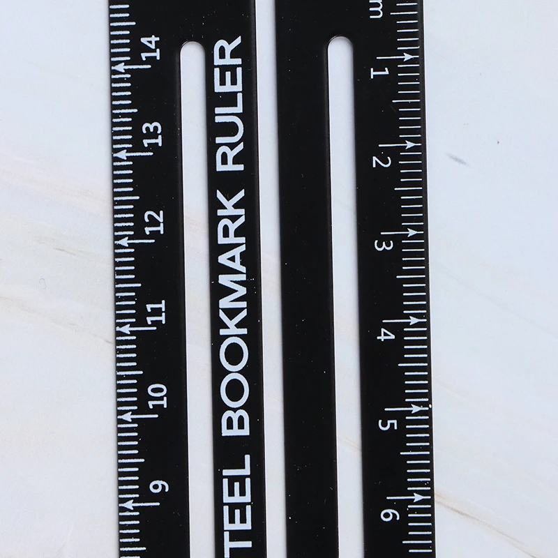 1 шт. 12cm15cm Высококачественная стальная линейка металлическая линейка металлические закладки для школьных учебников принадлежности для рисования