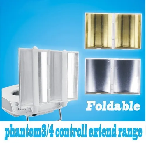Upgrade 2.4GHz Antenna Signal Range Booster DJI Phantom 4/3 Inspire 1 Controller Signal Extender