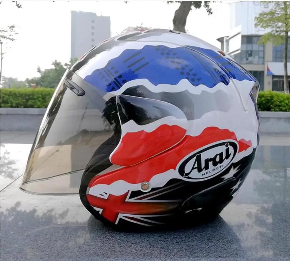 Топ горячий шлем Arai мотоциклетный шлем половина шлем с открытым лицом шлем-каска для мотокросса Размер: M L XL XXL, Capacete