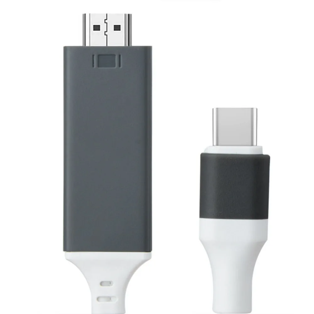 4K Тип C к телевизору USB C HDMI кабель видео конвертер провод HDTV адаптер для Macbook samsung S8 S9 S10 Note10 huawei P20 mate 20 Pro