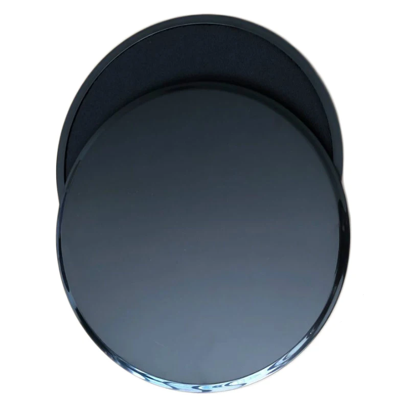 Черный 1 пара Pekeliling Segi tiga Fast fitness yoga speed Slide Disc оборудование для фитнеса, для коррекции фигуры, слайды для фитнеса Q - Цвет: Черный