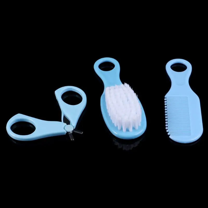 1 комплект детская расческа гребень для ухода ножницы Профессиональный уход за новорожденными Дети Уход за ногтями кусачки безопасные портативные насадки для волос