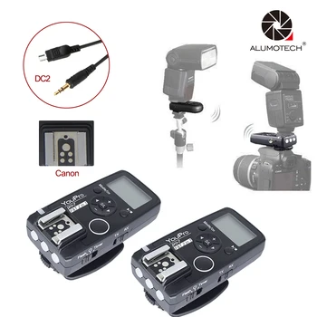 

For Canon Flash Trigger + 2.4G Wireless Shutter Timer Remote DC2 Shutter Cable for Nikon D750 D7200 D610 D5500 D5200 D5100 etc