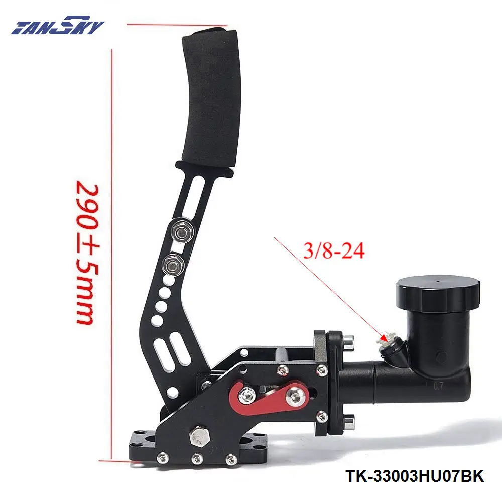 TANSKY Автомобиль Стайлинг гоночный e-тормоз Гидравлический Дрифт ручной тормоз Черный рычаг шестерни и масляный бак цилиндр TK-33003HU07BK