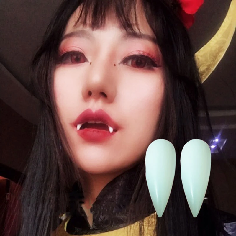 

New Halloween Denture Adhesive Resin Teeth Solid Glue Fangs Dentures Props Costume Party Gel Novelty Funny Toys For Party