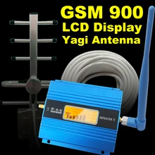 ЖК-Дисплей GSM 900 МГц Мобильного Телефона Сотовый Усилитель Сигнала GSM 900 Сигнал Повторителя Сотовый Телефон Усилитель Антенны Набор Для дома