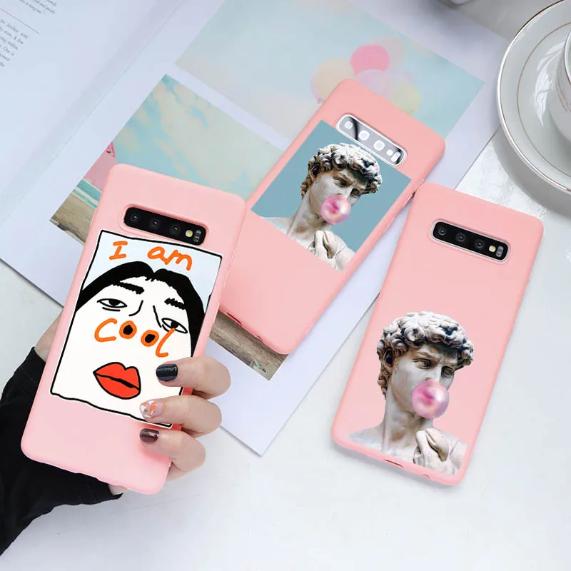 

Luxury Matte Sculpture Case For Samsung Galaxy J6 J4 Plus 2018 J2 J5 J3 J7 Prime 2016 2017 Note 9 8 4 M10 M20 M30 Case Silicone