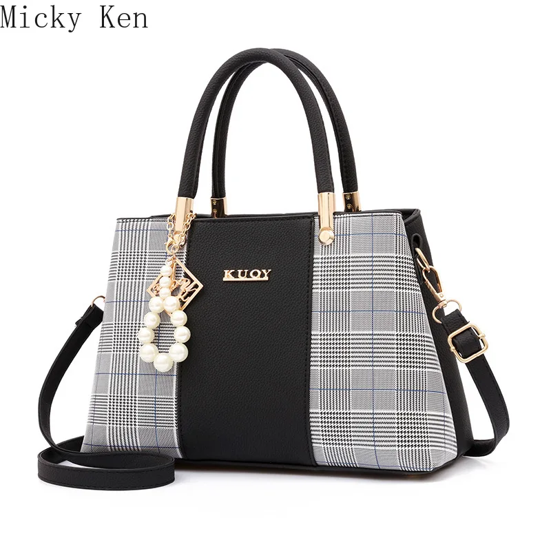 Big Bag Women Fashion Bag Simple PU Waterproof Portable Shoulder Bag Oblique Shoulder Bag Color : Red