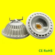 15 Вт COB светодиодный AR111 свет ES111, QR111, G53/GU10 AC110V/220 V DC12V Светодиодный светильник CE RoHS 15W Светодиодный прожектор