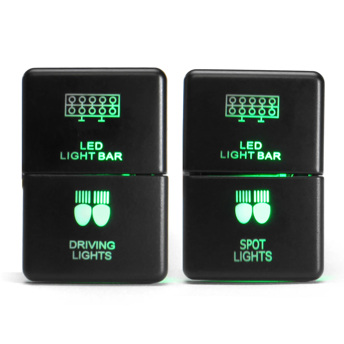 

Dual LED Light Bar Spot Light Driving Light Bar Push Switch For Toyota Landcruiser Hilux Prado for FJ CRUISE