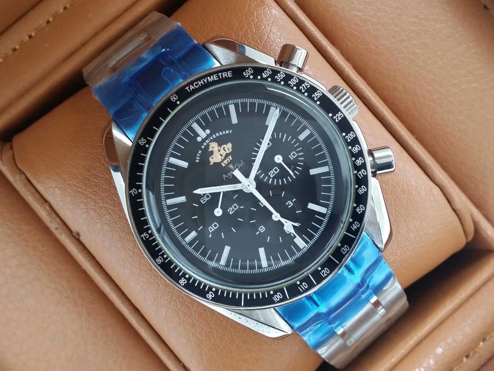 

Luxury Brand New Men Automatic Mechanical Watches Speed Racing Luminous Ceramic Bezel Sapphire Sports Watch 50th Limited Reduced