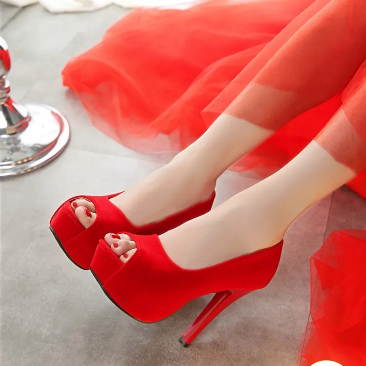 BLXQPYT/Новинка года; женские туфли-лодочки; пикантные туфли на высоком каблуке; Вечерние и дизайнерские свадебные туфли; Босоножки с открытым носком; большие размеры 34-45; T8745