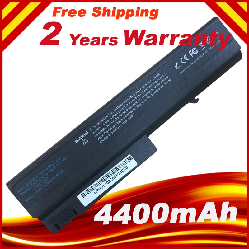 

New Battery For HP Compaq NX6120 NX6110 NC6400 NC6120 HSTNN-DB28 HSTNN-FB05, Free shipping