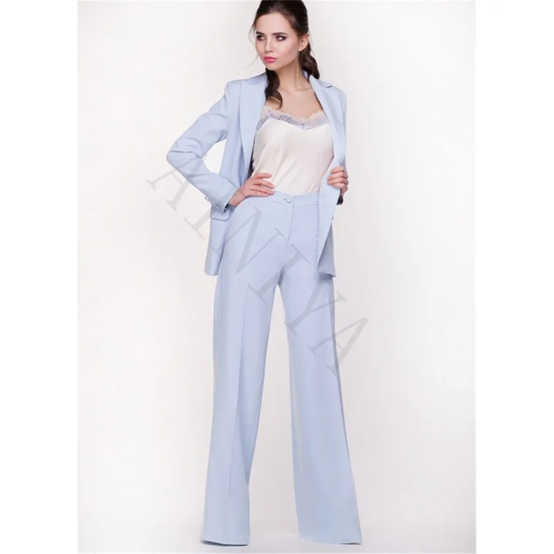 baby blue pants women's