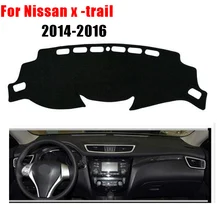 Чехлы для приборной панели автомобиля коврик для Nissan X-trail- лет левый руль тачки коврик накладка тире авто аксессуары