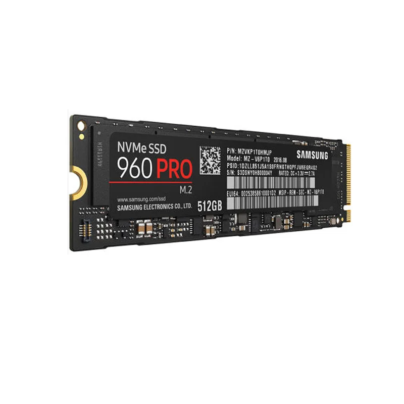 Внутренний SSD samsung 960 PRO MZ-V6P512BW 512 ГБ 2,5 дюйма скорость чтения до 3500 МБ/с./с М2. 2280 твердотельный накопитель для ноутбука/настольного компьютера