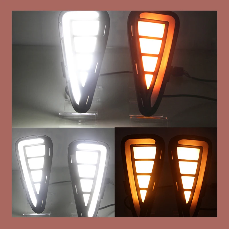 ROADOT Car led drl daylight For Toyota Camry 2009 2010 2011 Daytime Running Light Turn Signal