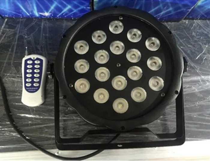 

50m Wireless control 18x8W RGBW American DJ Mega Quad Par Profile Bright Stage LED Wash Light RGBW Color Mixing