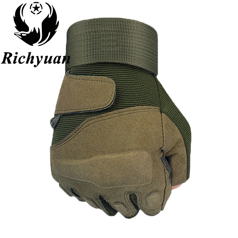 Адский шторм США военный спецназ тактические армейские перчатки скольжения на открытом воздухе мужские боевые перчатки без пальцев