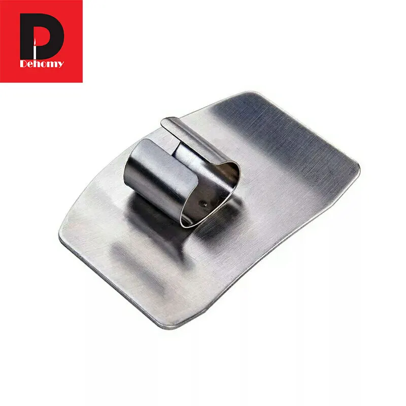 Dehomy Finger Protector Personalized Design Stainless Steel Finger Hand Guard Knife Slice Chop Safe Slice kitchen Cooking Tools Dehomy Finger Protector Personalized Design Stainless Steel Finger Hand Guard Knife Slice Chop Safe Slice kitchen Cooking Tools