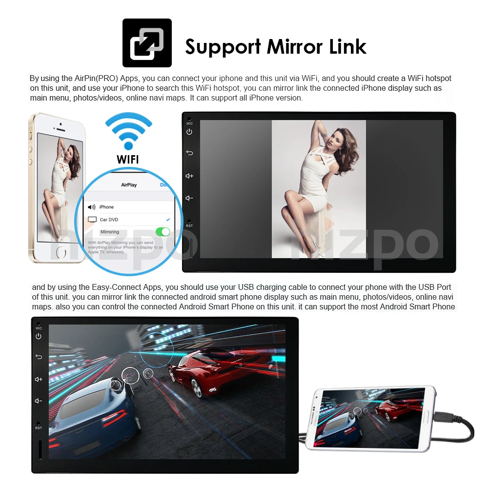 Excellent 2 din Android 8.1 QuadCore radio gps multimedia navigation audio For Nissan BYD TOYOTA HD 7inch universal Car Navi player DAB BT 7 Excellent 2 din Android 8.1 QuadCore radio gps multimedia navigation audio For Nissan BYD TOYOTA HD 7inch universal Car Navi player DAB BT 7