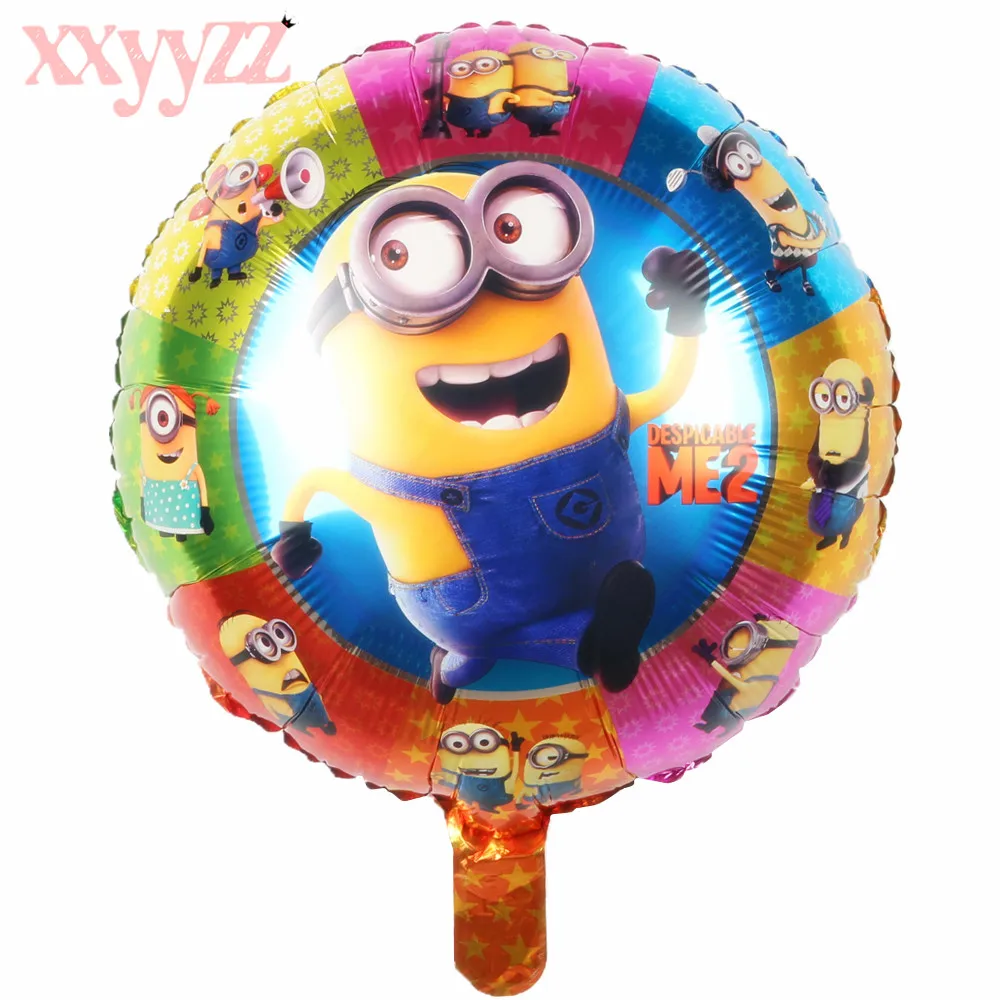 XXYYZZ Free Shipping Air Balls Minions Balloons Despicable Me balloon ...