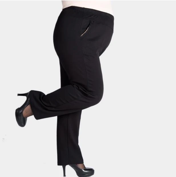 black slim trousers womens