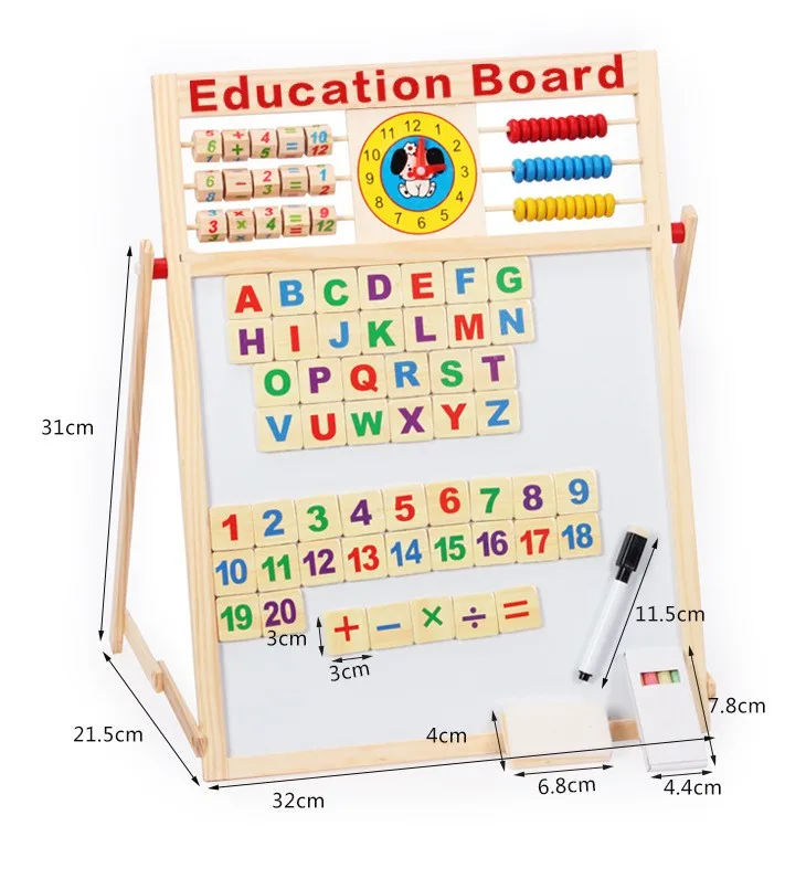 

Montessori Activities Magnetic Alfabeto Alphabet Letters Math Leaning Materials Educational Wooden Addition Tools Arcoiris Toys