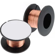 Высоко оцените 1/2 шт 12 м 0,1 мм медная паяльная катушка PPA провод рулон Соединительный