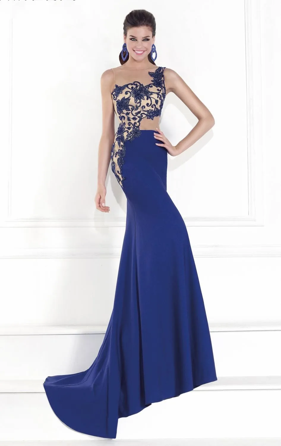 Blue Evening Gowns
