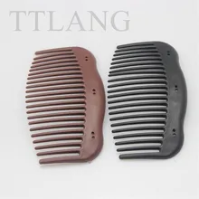 100 шт./упак. 3 цвета DIY плотная Пластик Волшебная расческа для волос без каких-либо бусы с пышными по бокам Деревянный Магический жемчужный гребень аксессуар для волос