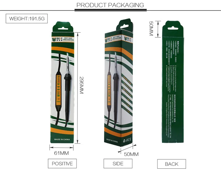 BEST-102C Регулируемая температура сварочная станция паяльник с выключателем ремонтный инструмент припой инструменты